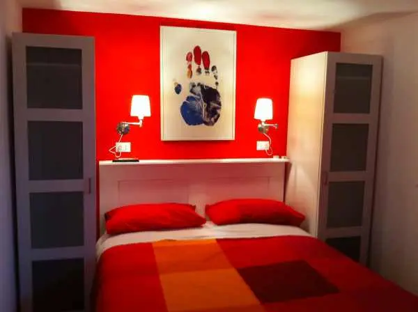 Foto della camera Red Room del Bed &  Breakfast a Roma